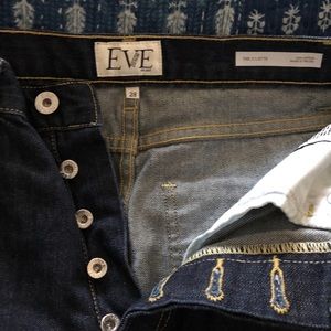 Eve denim the Juliette dark indigo rinse
